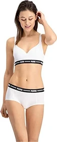 Puma Iconic Sport-BH weiß (Damen)