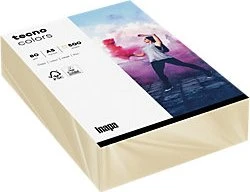 inapa tecno colors Universalpapier hellchamois, A5, 80g/m², 500 Blatt