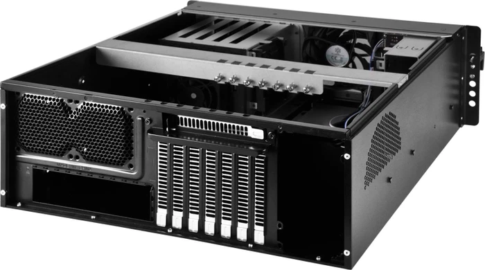 SilverStone Case Storage CS350, silber, ATX