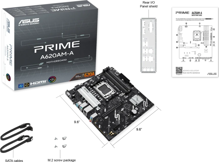 ASUS Prime A620AM-A (AMD AM5)