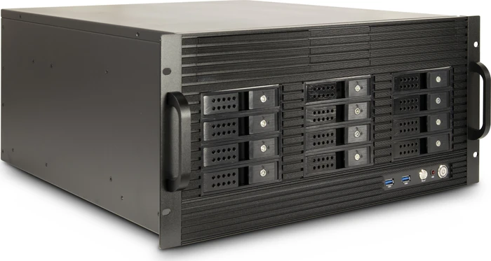 Inter-Tech IPC 5U-5512, schwarz, 5HE, ATX