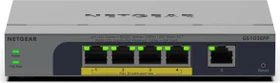 Netgear GS100 Desktop Gigabit Smart Switch, 5x RJ-45, 120W PoE+ (GS105EPP-100)