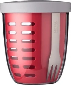 Mepal Fruitpot Ellipse Aufbewahrungsbehälter 600ml nordic red