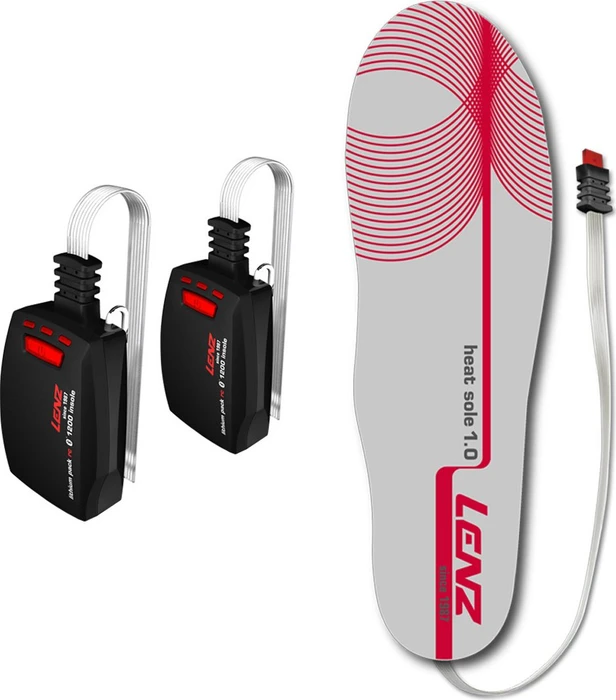 Lenz Heat Sole 1.0 + Lithium Pack Insole RCB 1200 Set Einlegesohlen