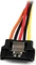 StarTech Y-Stromkabel SATA 15-Pin Stecker auf 2x SATA 15-Pin Buchse, 0.15m Vorschaubild