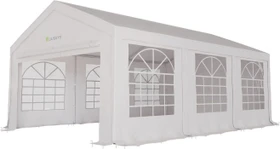 Juskys Gala Partyzelt Pavillon 4x6m weiß