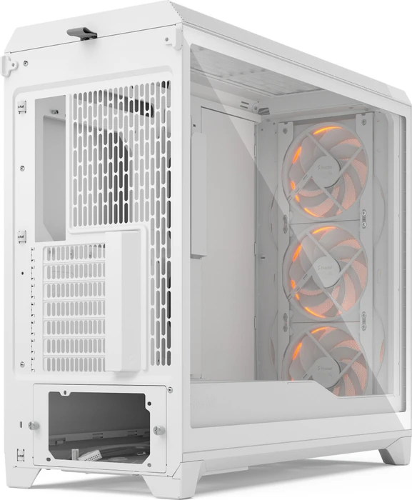Fractal Design Meshify 3 XL RGB White TG Clear Tint, weiß, Glasfenster