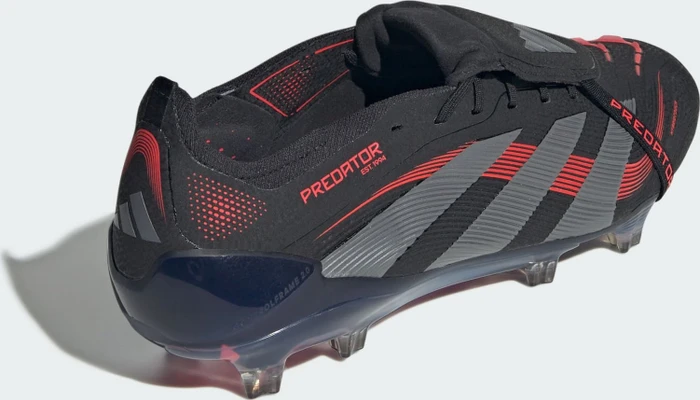 adidas Predator Elite Fold-Over Tongue FG core black/grey four/lucid red