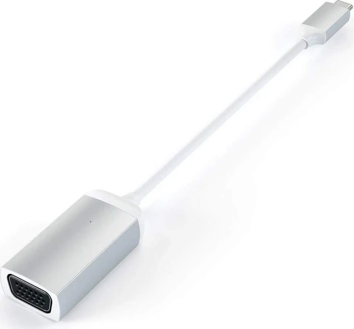 Satechi USB-C auf VGA Adapter, silver