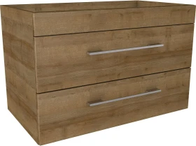 Lanzet K5 Waschtischunterschrank 87.9x50.3x57.5cm, Berg Eiche