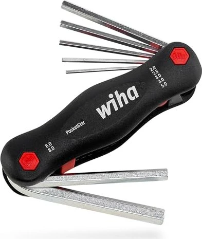 Wiha PocketStar SB 351 PG7 Multitool Innensechskant Winkelschlüsselsatz, 7-tlg.