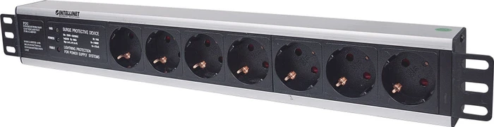 Intellinet 19" Steckdosenleiste, 7-fach, 250V, 3m