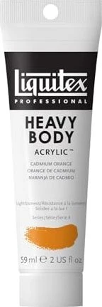 Liquitex Professional Heavy Body Acrylic cadmium orange, 59ml