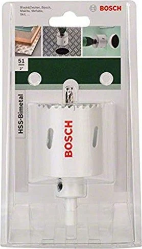 Bosch DIY HSS Bimetall Lochsäge, 51mm, 1 Stück