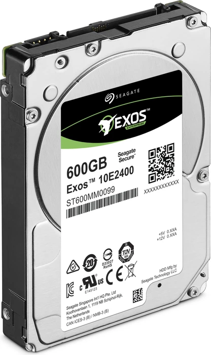 Seagate Exos E 10E2400 600GB, 24/7, 512e / 2.5" / SAS 12Gb/s