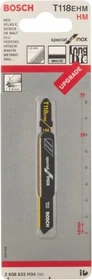 Bosch Professional T118EHM Carbid Special for Inox Stichsägeblatt, 83mm, 1 Stück