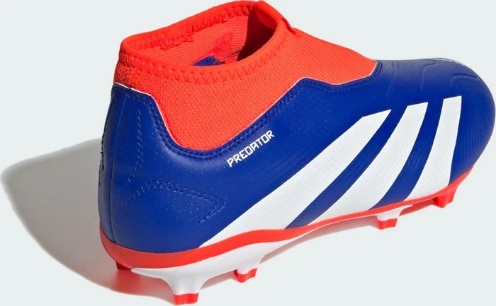 adidas Predator League Laceless FG lucid blue/cloud white/solar red (Junior)