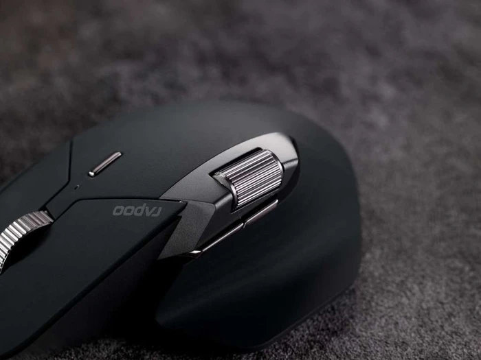 Rapoo MT760M Wireless Multi-mode Mouse schwarz/grau, USB/Bluetooth