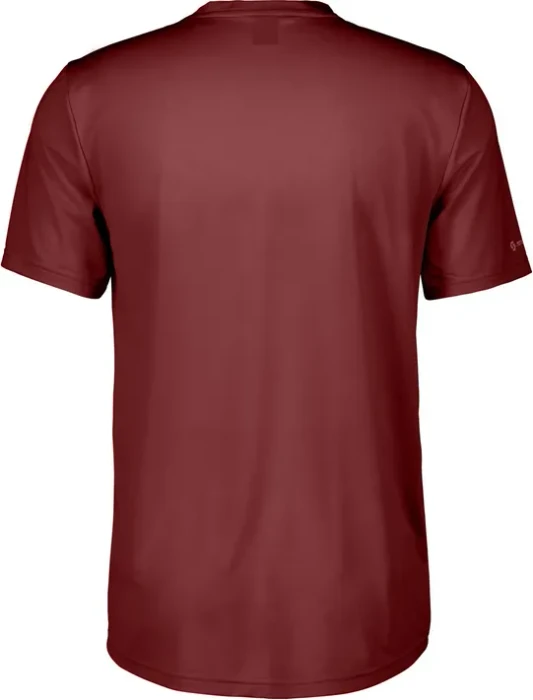 Scott Trail Flow Zip Trikot kurzarm wood red/dusk red (Herren)