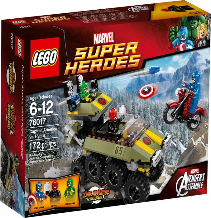 LEGO Marvel Super Heroes Spielset - Captain America vs. Hydra