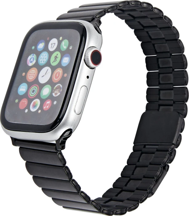 ISY ISB 2012 Stahl Armband 42mm/44mm/45mm/49mm schwarz