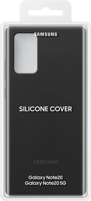 Samsung Silicone Cover für Galaxy Note 20 mystic black