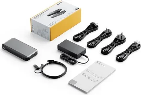 Alogic DX2 Dual 4K Display Universal Docking Station - with 100W Power Delivery, USB-C 3.1 [Buchse]