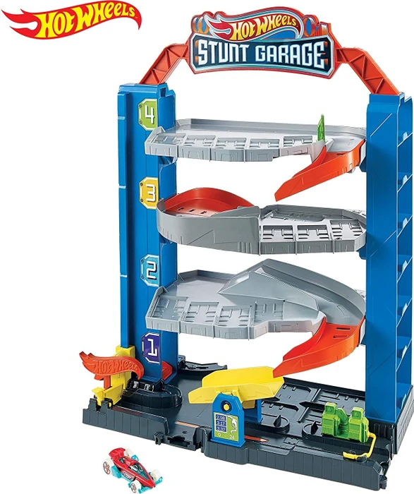 Mattel Hot Wheels City Stunt Garage Spielset
