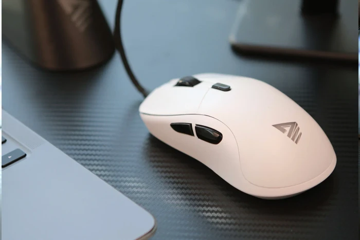 Savio Rift White Gaming Mouse weiß, USB