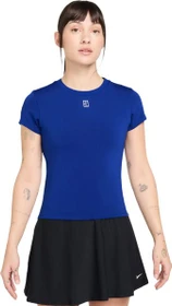 Nike Court Advantage Dri-FIT Funktionsshirt kurzarm old royal/white (Damen)