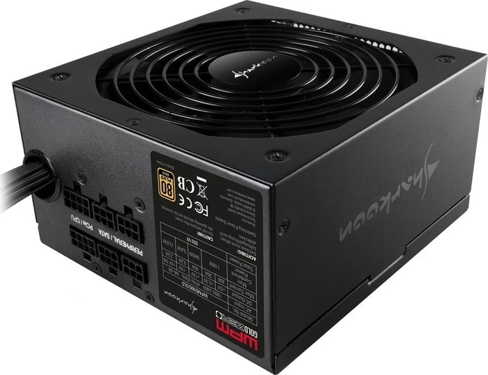 Sharkoon WPM Gold Zero 550W, ATX 2.3