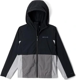 Columbia Tabor Trail Windbreaker Funktionsjacke black/columbia grey/city grey (Junior)