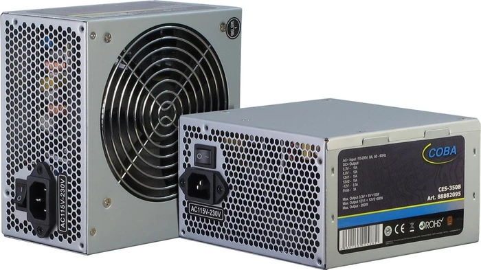 Inter-Tech Coba CES-350B 350W, ATX 2.3