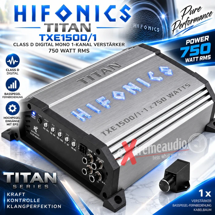 Hifonics Titan Evolution TXE1500/1
