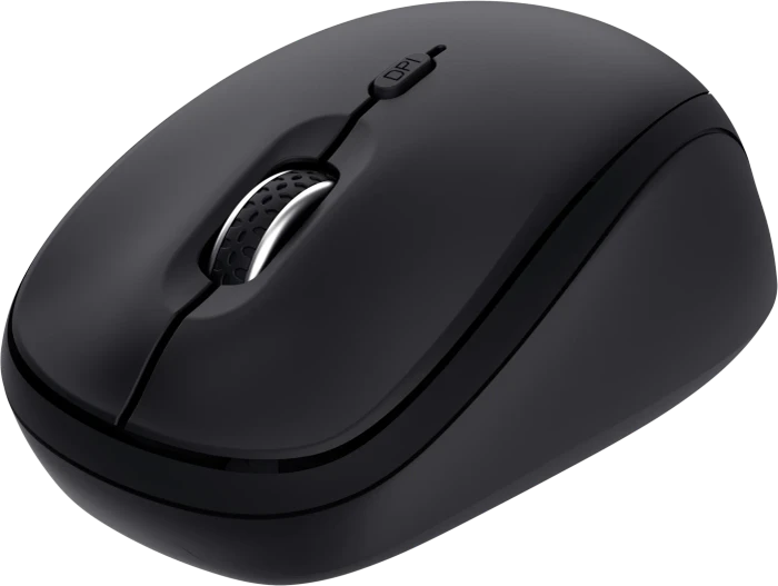 Trust Yvi+ Compact Multi-Device Wireless Mouse schwarz, USB/Bluetooth