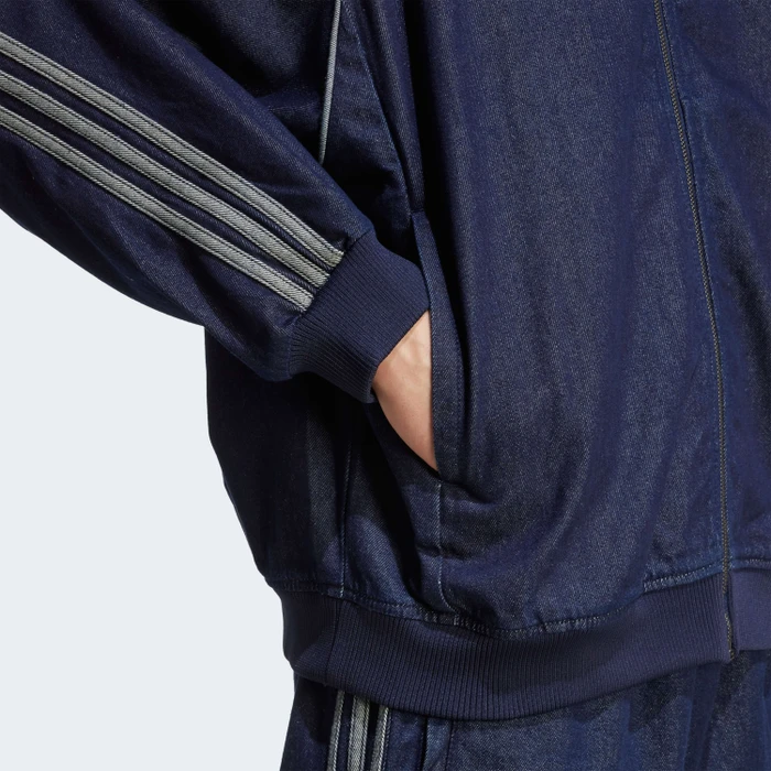 adidas SST Adicolor Loose Stone Jeansjacke indigo denim (Herren)