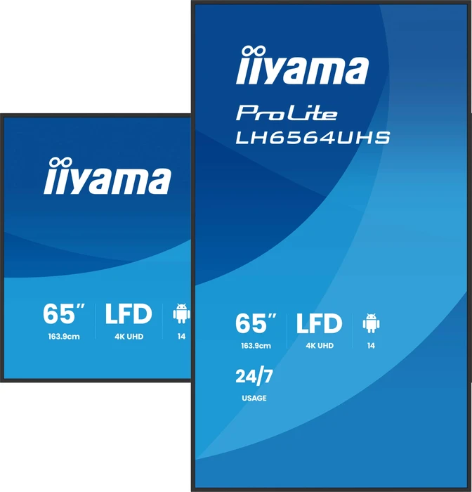 iiyama ProLite LH6564UHS-B1AG, 65"