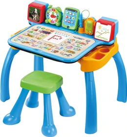 VTech 6in1 Magischer Schreibtisch blau