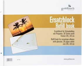 Goldbuch Ersatzblock für Schraubalbum 38x30