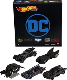 Mattel Hot Wheels DC Universe Premium Batman Bundle