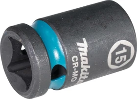 Makita Impact Black Außensechskant Steckschlüssel 1/2", 15x38mm