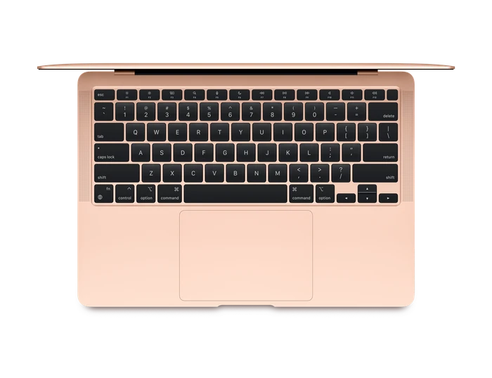 Apple MacBook Air, gold, M1 - 8 Core CPU / 7 Core GPU, 8GB RAM, 256GB SSD, EN [2020]
