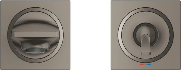 Grohe Allure 2-Loch-Waschtischbatterie satin graphite