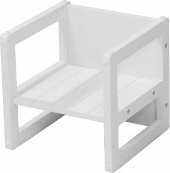 roba Kinder Wendehocker & Stuhl mit 3 Sitzhöhen weiß
