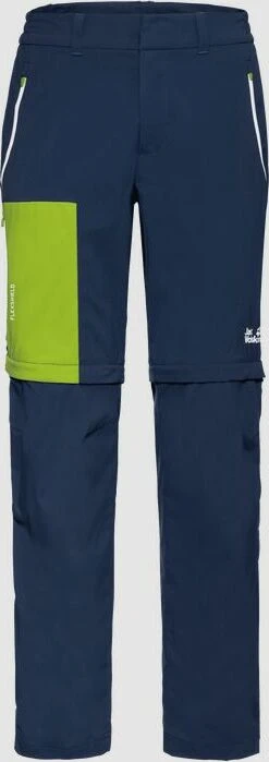 Jack Wolfskin Overland Zip Away Zip-Off Hose lang (Herren)
