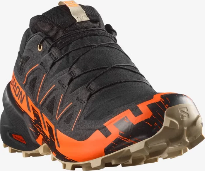 Salomon Speedcross 6 GTX black/shocking orange (Herren)