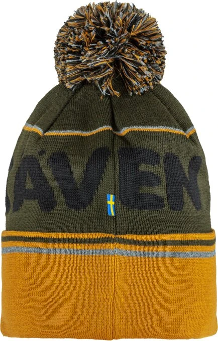 Fjällräven Pom Mütze deep forest/acorn