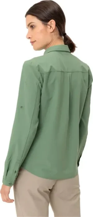 Vaude Rosemoor IV Hemd langarm willow green (Damen)