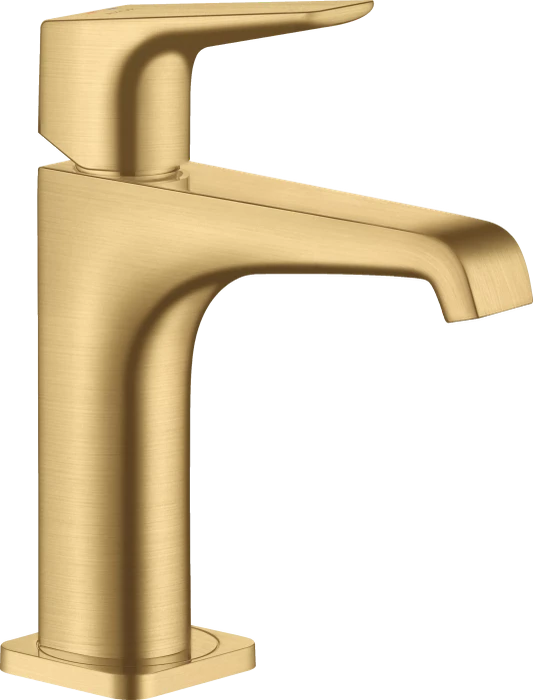 Hansgrohe Axor Citterio 130 mit Hebelgriff und Ablaufgarnitur brushed gold optic