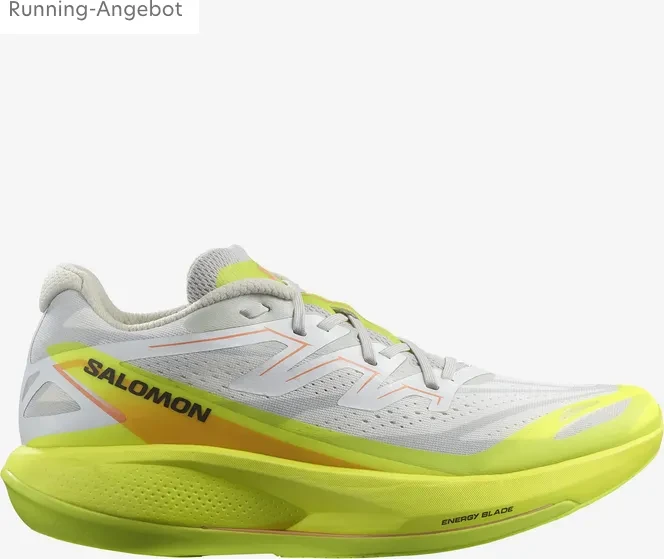 Salomon Phantasm 2 white/safety yellow/metal (Herren)